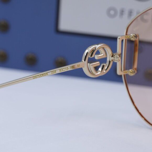 FINAL PRICE NEW GUCCI GG1206SA 004 SUNGLASSES - Picture 8 of 12